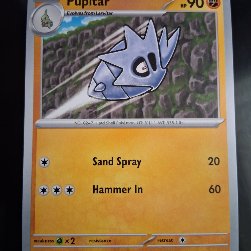 Pupitar - 048/131 - Prismatic Evolutions - Regular - Common - English