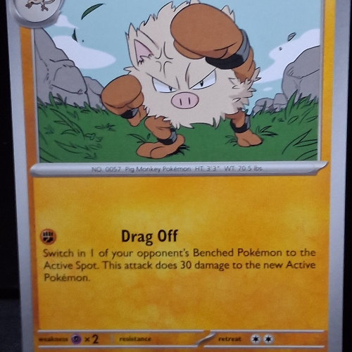 Primeape - 091/182 - Destined Rivals - Regular - Common - English