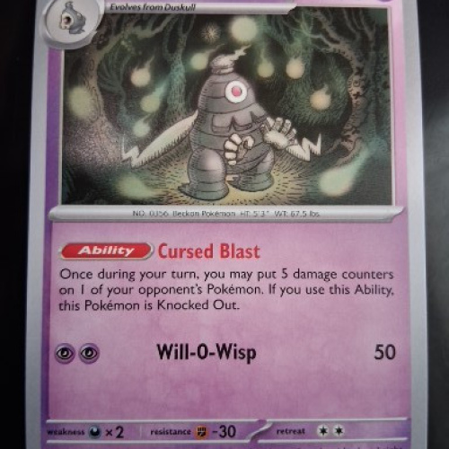 Dusclops - 036/131 - Prismatic Evolutions - Regular - Common - English