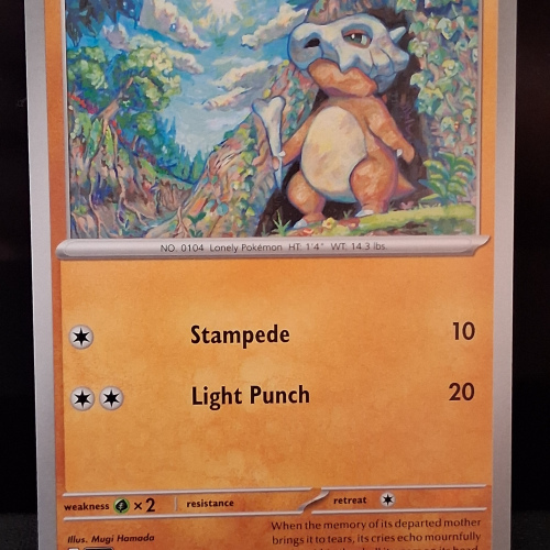 Cubone - 076/159 - Journey Together - Regular - Common - English