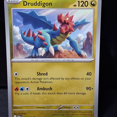 Druddigon - 071/086 - White Flare - Regular - Uncommon - English