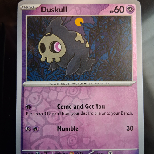 Duskull - 035/131 - Prismatic Evolutions - Reverse Holo - Common - English