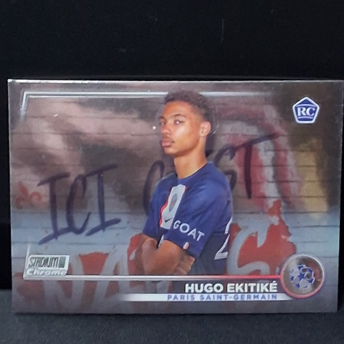 Hugo Ekitike - #44 - PSG - Stadium Club Chrome - 2024/25 