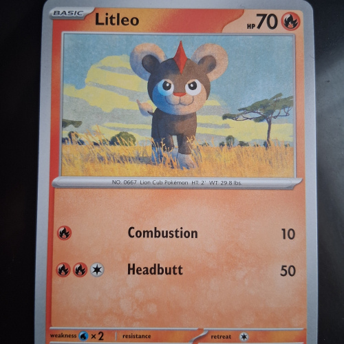Litleo - 015/131 - Prismatic Evolutions - Regular - Common - English