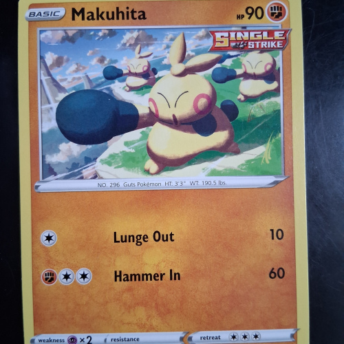 Makuhita - 142/264 - Fusion Strike - Regular - Common - English