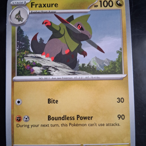 Fraxure - 069/086 - Black Bolt - Regular - Common - English