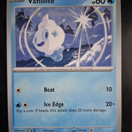 Vanillite - 027/086 - White Flare - Regular - Common - English