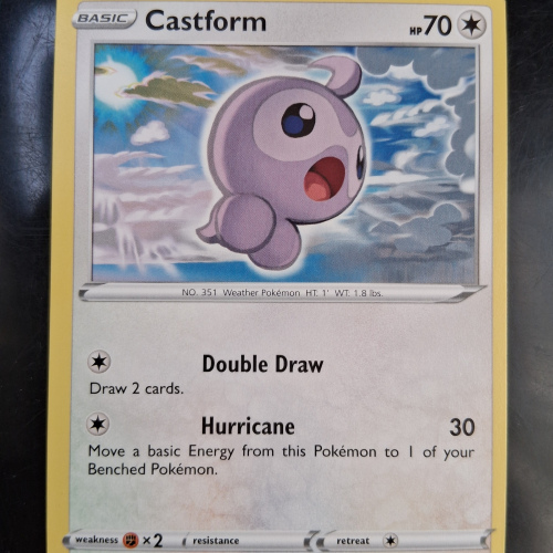 Castform - 116/172 - Brilliant Stars - Regular - Common - English