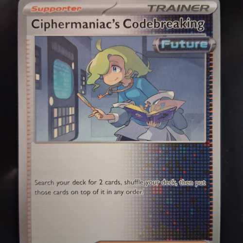 Ciphermaniac's Codebreaking - 104/131 - Prismatic Evolutions - Regular - Uncommon - English