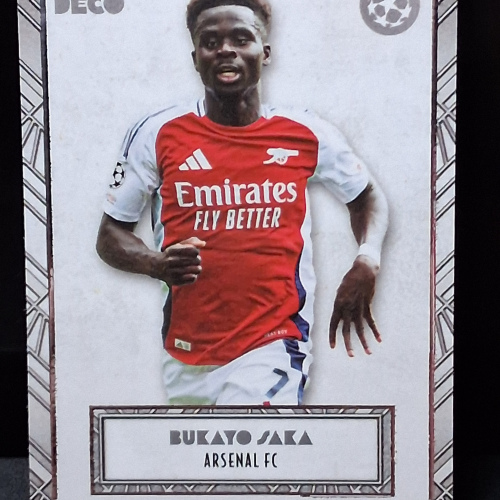 Bukayo Saka - Arsenal - Topps Deco - Base Card - 2024/25 