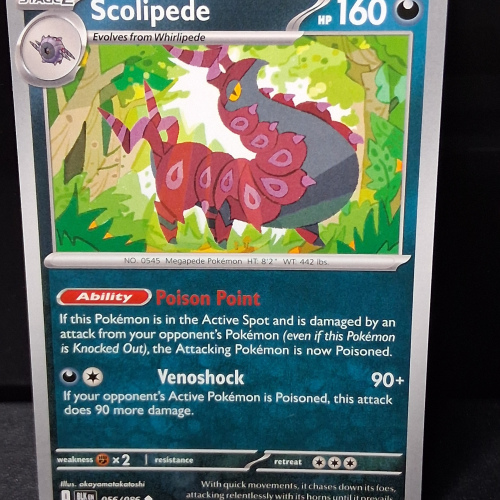 Scolipede - 056/086 - Black Bolt - Regular - Uncommon - English