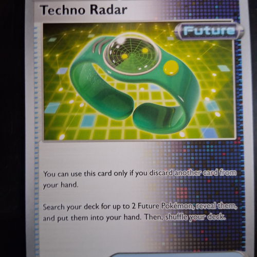Techno Radar - 130/131 - Prismatic Evolutions - Regular - Uncommon - English