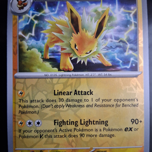 Jolteon - 029/131 - Prismatic Evolutions - Reverse Holo - Rare - English