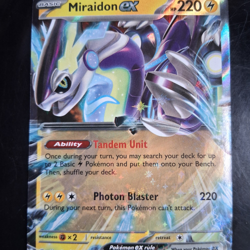 Miraidon ex - 028 - Scarlet & Violet - Promo - English