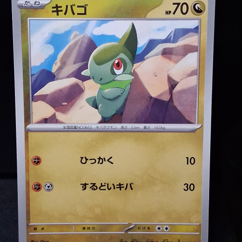 Axew - 044/064 - Night Wanderer - Common - Regular - Japanese