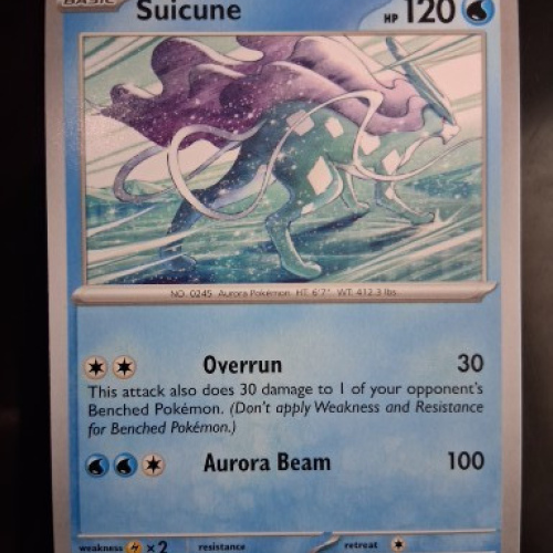 Suicune - 024/131 - Prismatic Evolutions - Regular - Uncommon - English