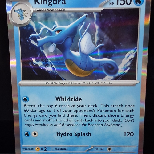 Kingdra - 032/182 - Paradox Rift - Holo - Rare - English