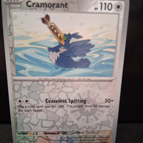 Cramorant - 137/159 - Journey Together - Reverse Holo - Common - English