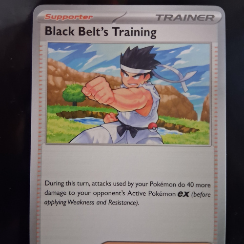 Black Belt's Training - 097/131 - Prismatic Evolutions - Regular - Common - English