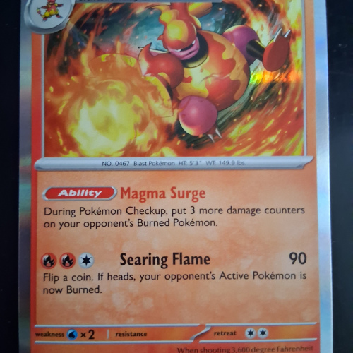 Magmortar - 021/159 - Journey Together - Holo - Holo Rare - English