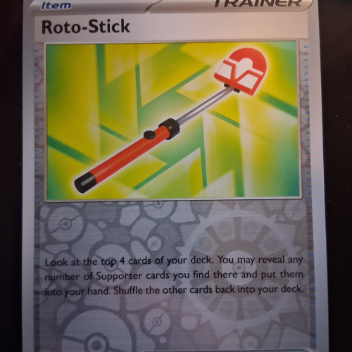 Roto-Stick - 127/131 - Prismatic Evolutions - Reverse Holo - Uncommon - English