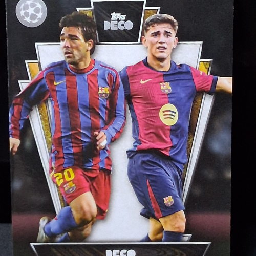 Deco & Gavi - FC Barcelona - Then & Now - Base Card - 2024/25 