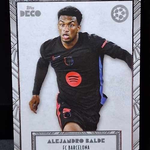 Alejandro Balde - FC Barcelona - Topps Deco - Base Card - 2024/25 