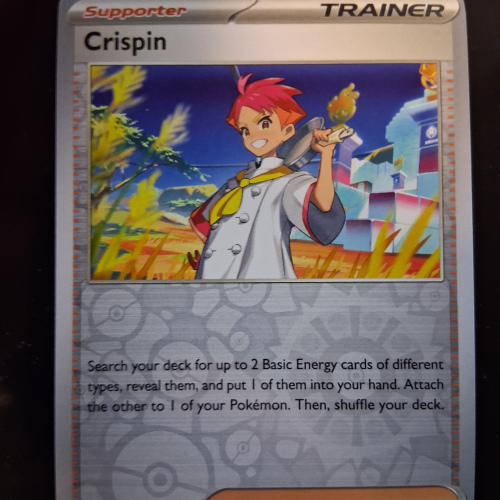 Crispin - 105/131 - Prismatic Evolutions - Reverse Holo - Uncommon - English