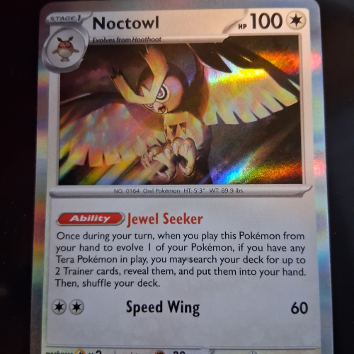 Noctowl - 078/131 - Prismatic Evolutions - Holo - Rare - English