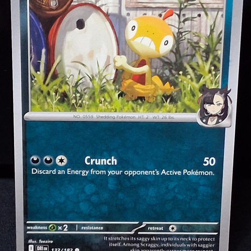 Scraggy - 132/182 - Destined Rivals - Regular - Common - English