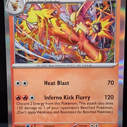 Blaziken - 042/182 - Destined Rivals - Holo - Rare - English