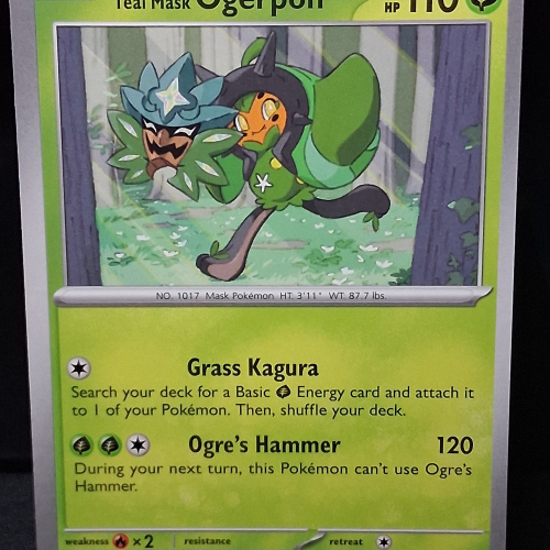 Teal Mask Ogerpon - 026/182 - Destined Rivals - Regular - Uncommon - English