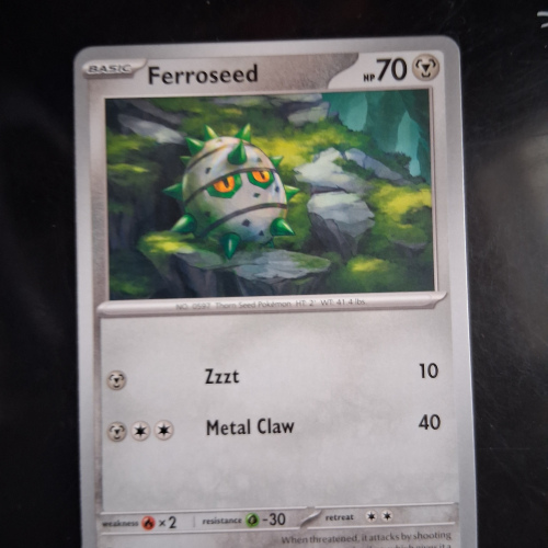 Ferroseed - 068/086 - White Flare - Regular - Common - English