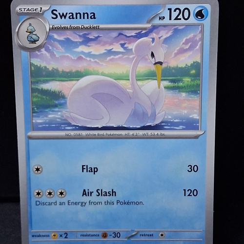 Swanna - 026/086 - White Flare - Regular - Uncommon - English