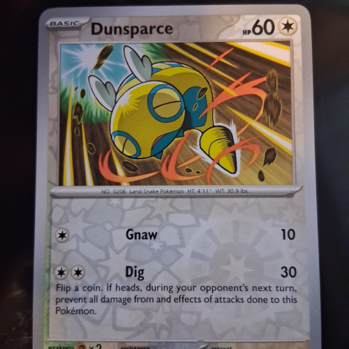 Dunsparce - 079/131 - Prismatic Evolutions - Reverse Holo - Common - English