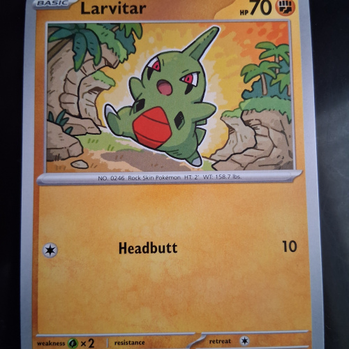 Larvitar - 047/131 - Prismatic Evolutions - Regular - Common - English