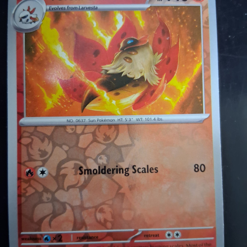 Volcarona - 029/159 - Journey Together - Reverse Holo - Uncommon - English