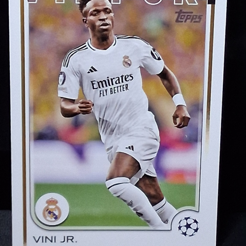 Vini JR - #7 - Real Madrid - Topps Deco - Base Card - 2024/25 