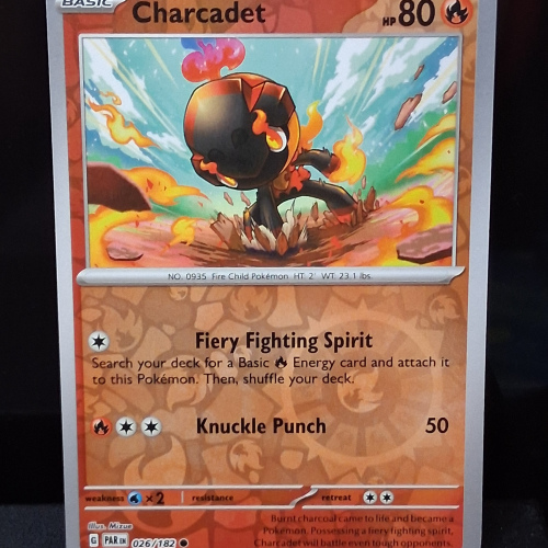 Charcadet - 026/182 - Paradox Rift - Reverse Holo - Common - English