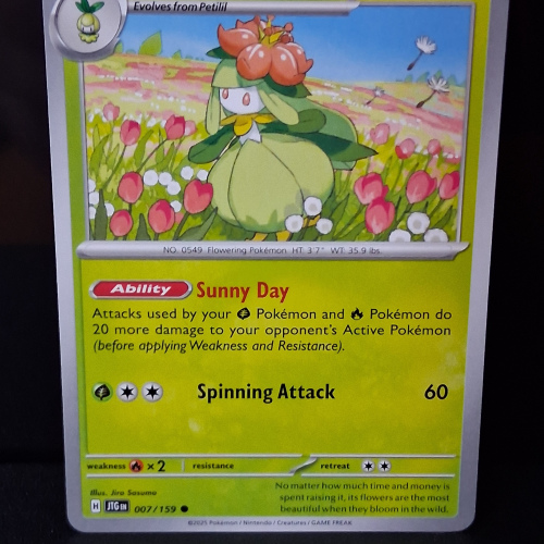 Lilligant - 007/159 - Journey Together - Regular - Common - English