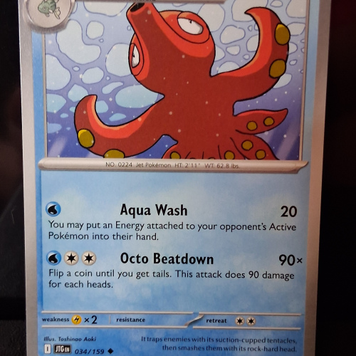Octillery - 034/159 - Journey Together - Regular - Uncommon - English