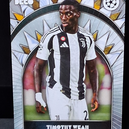 Timothy Weah - Juventus - Topps Deco - Base Card - 2024/25 