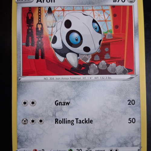 Aron - 109/198 - Chilling Reign - Regular - Common - English