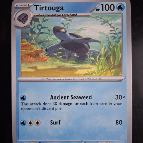 Tirtouga - 022/086 - Black Bolt - Regular - Uncommon - English