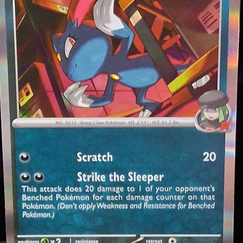 Sneasel - 128/182 - Destined Rivals - Holo - Rare - English