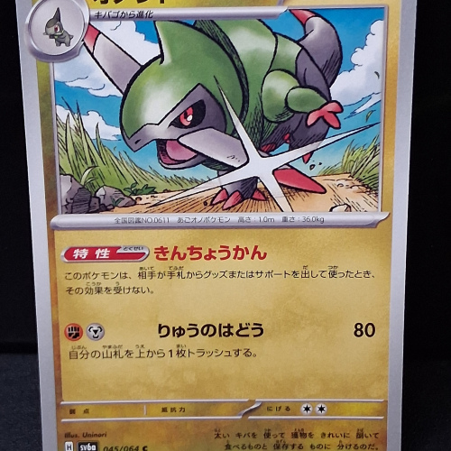 Fraxure - 045/064 - Night Wanderer - Common - Regular - Japanese