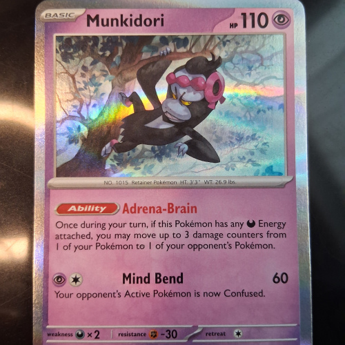 Munkidori - 044/131 - Prismatic Evolutions - Holo - Rare - English