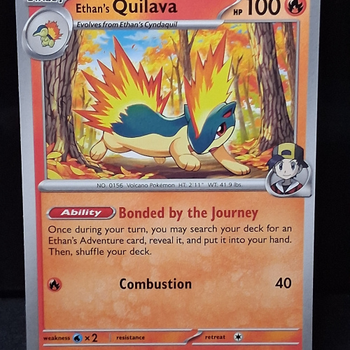 Ethan's Quilava - 033/182 - Destined Rivals - Regular - Common - English