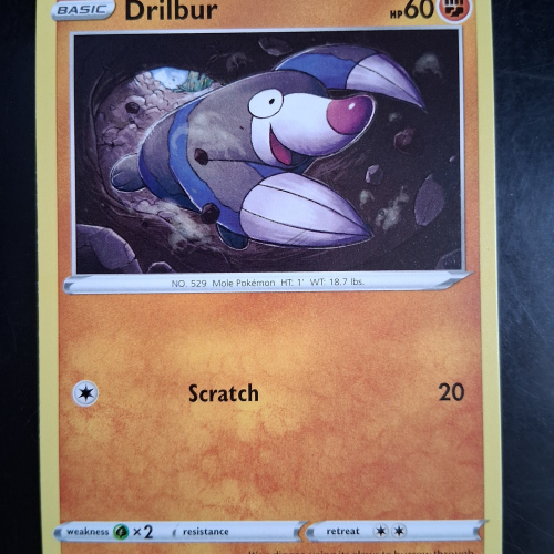 Drilbur - 147/264 - Fusion Strike - Regular - Common - English