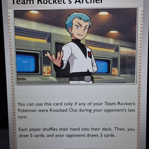 Team Rocket's Archer - 170/182 - Destined Rivals - Regular - Uncommon - English